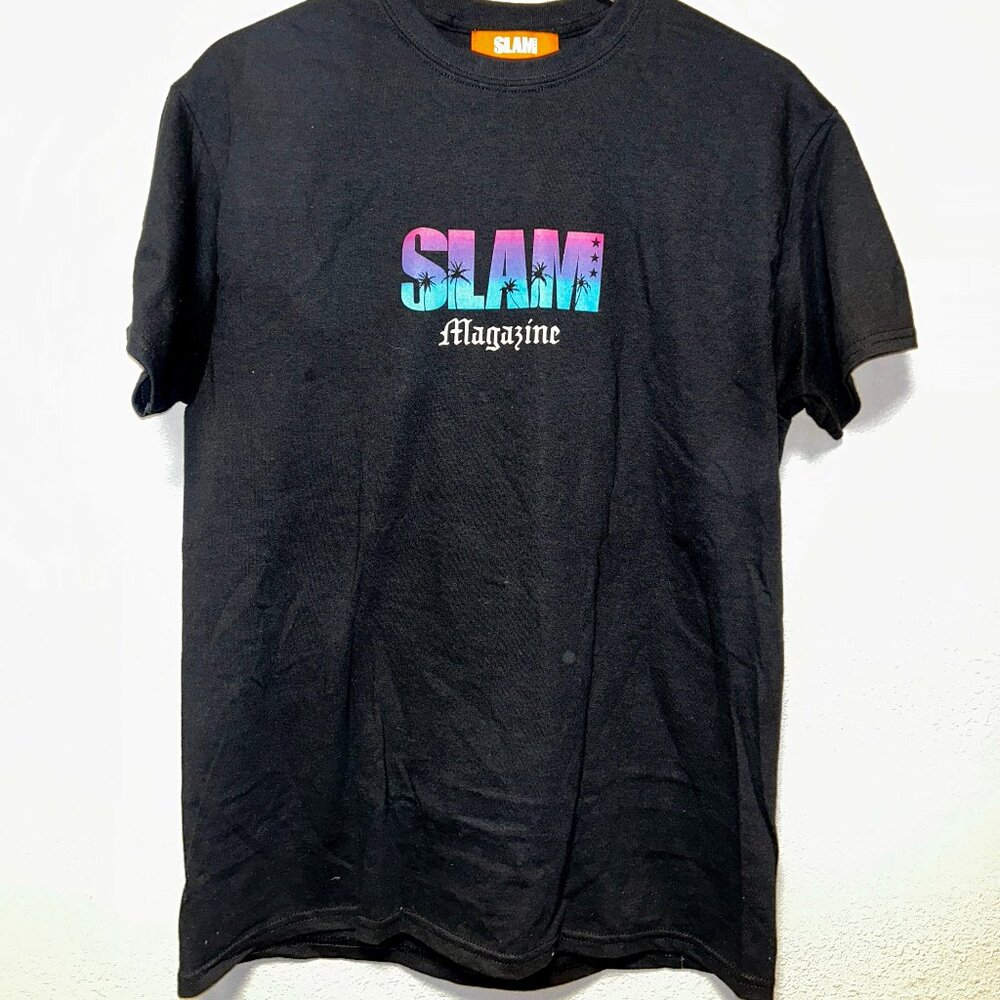 SLAM Magazine Sunset Basketball T-Shirt